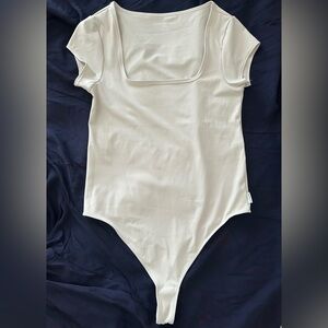 Calvin Klein Jeans Cream Bodysuit